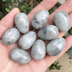 Neyisaa pack of 4 crystal eggs for Reiki, chakra work, and gifting.