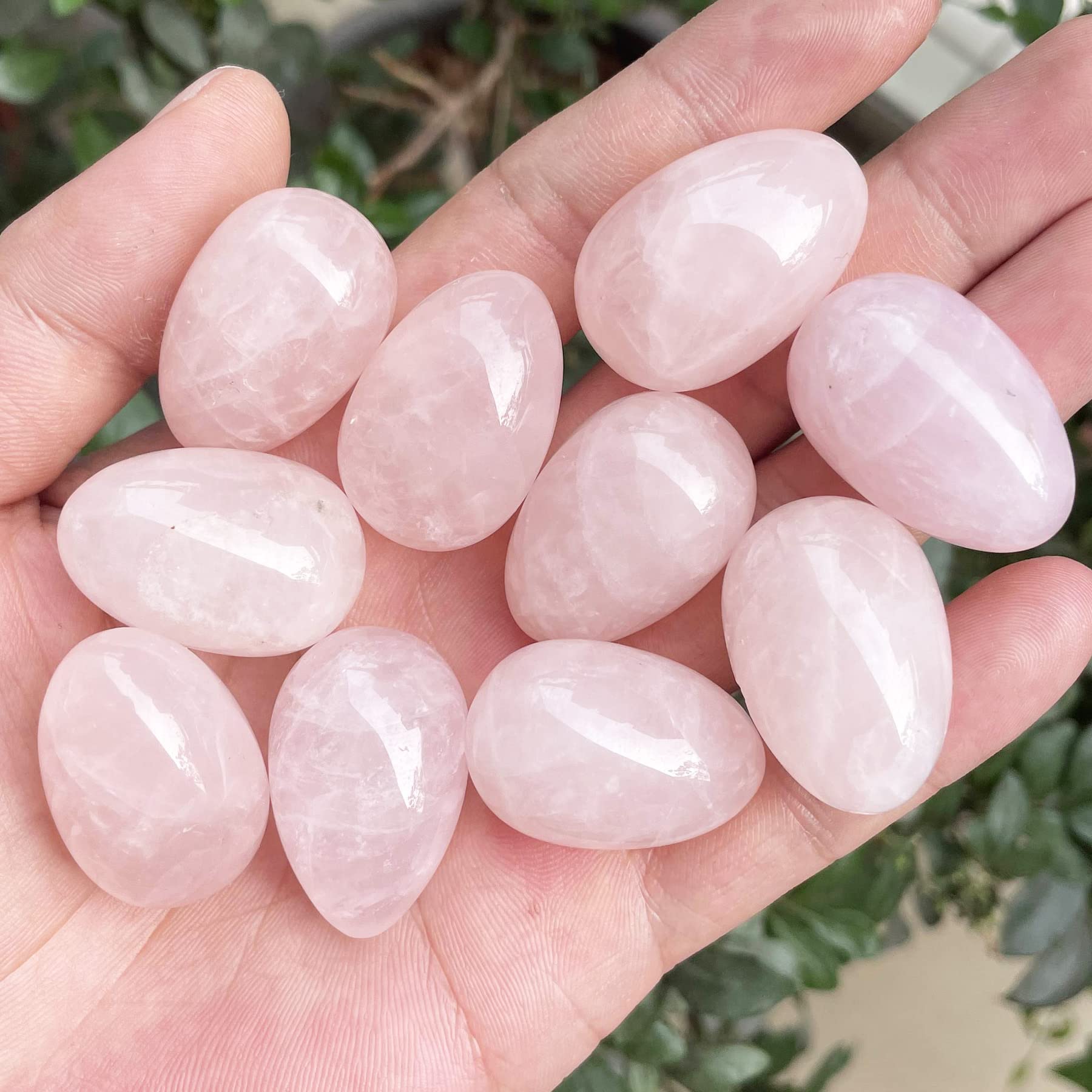 Neyisaa mini egg ready for jewelry craft and wire wrapping projects.