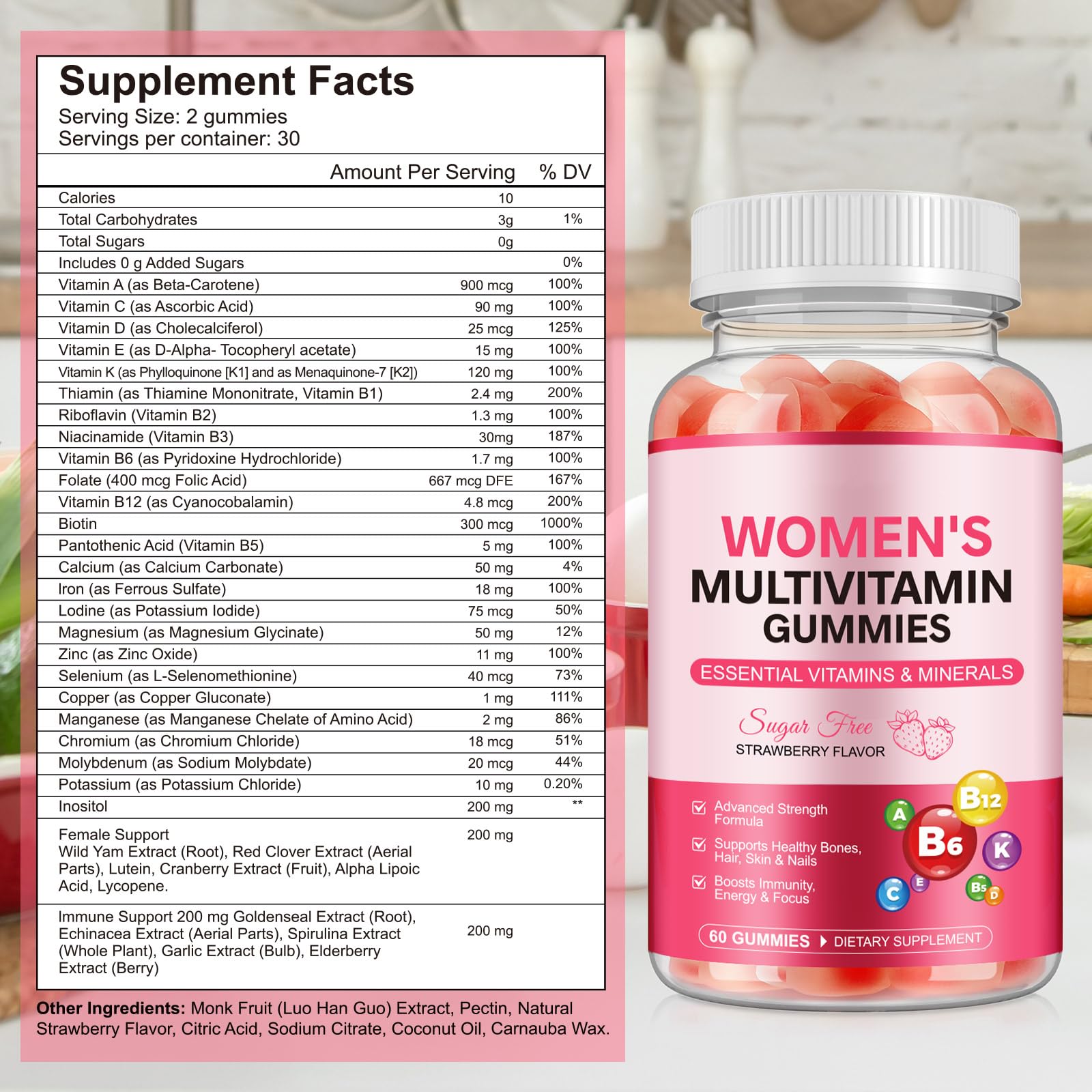 NFILVSYO sugarfree low calorie serve emphasizes light daily supplement option.