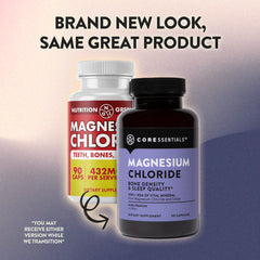 Close-up of NGL capsules showing convenient daily magnesium supplementation.