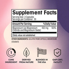 NGL Magnesium Chloride capsules being taken for daily hydration support.