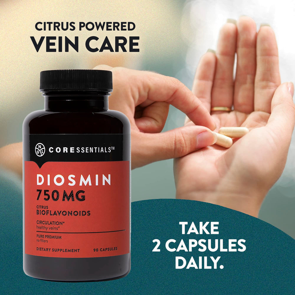 NGL Pure Diosmin 750 mg daily-use pack-shot conveys reliable routine support.
