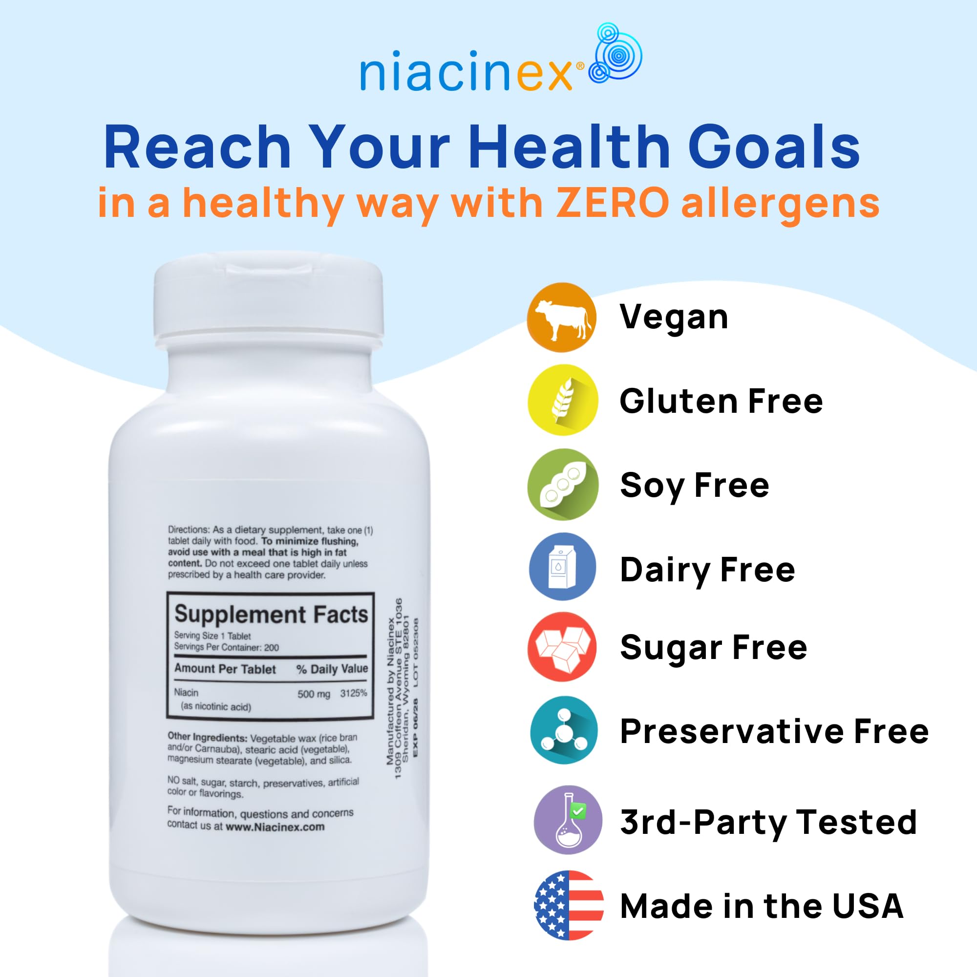 Niacinex two-pack packaging visible for value and convenience