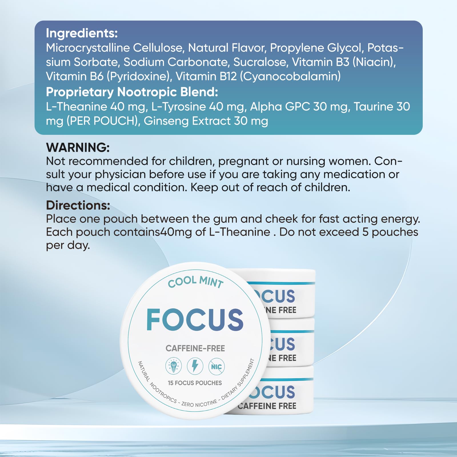 Nichalous Focus Pouches pouch closeup highlights slim design for discreet on-the-go use.