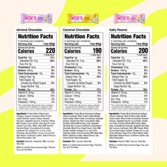 N!CK'S Nick's Protein Bars Chocolate Caramel close-up, low-calorie energy option.