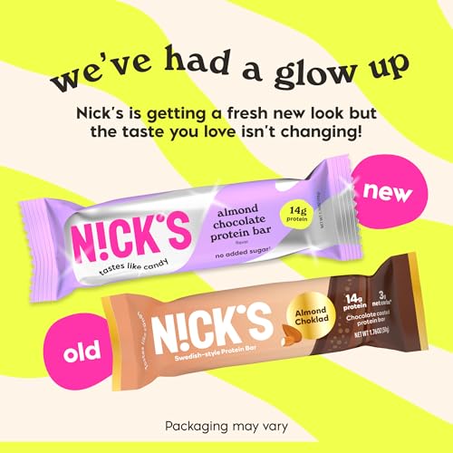 Nick's bars 12-bar pack shown as a gym bag snack for on-the-go nutrition.