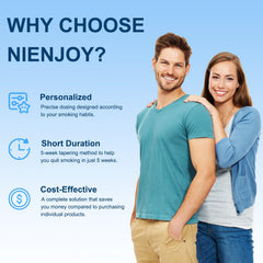 NiEnjoy 21 mg patch dosing for gradual nicotine reduction