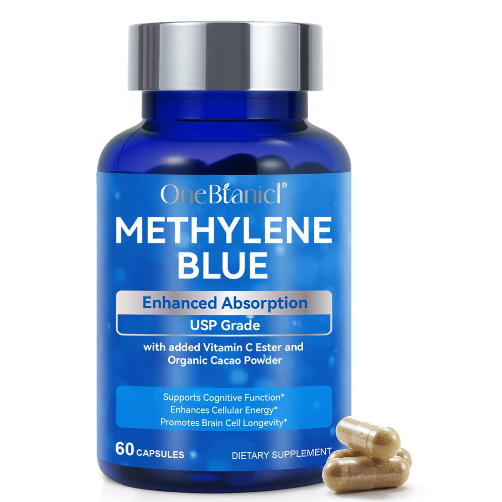 NIFEISHI Methylene Blue bottle ready for daily cognitive support.