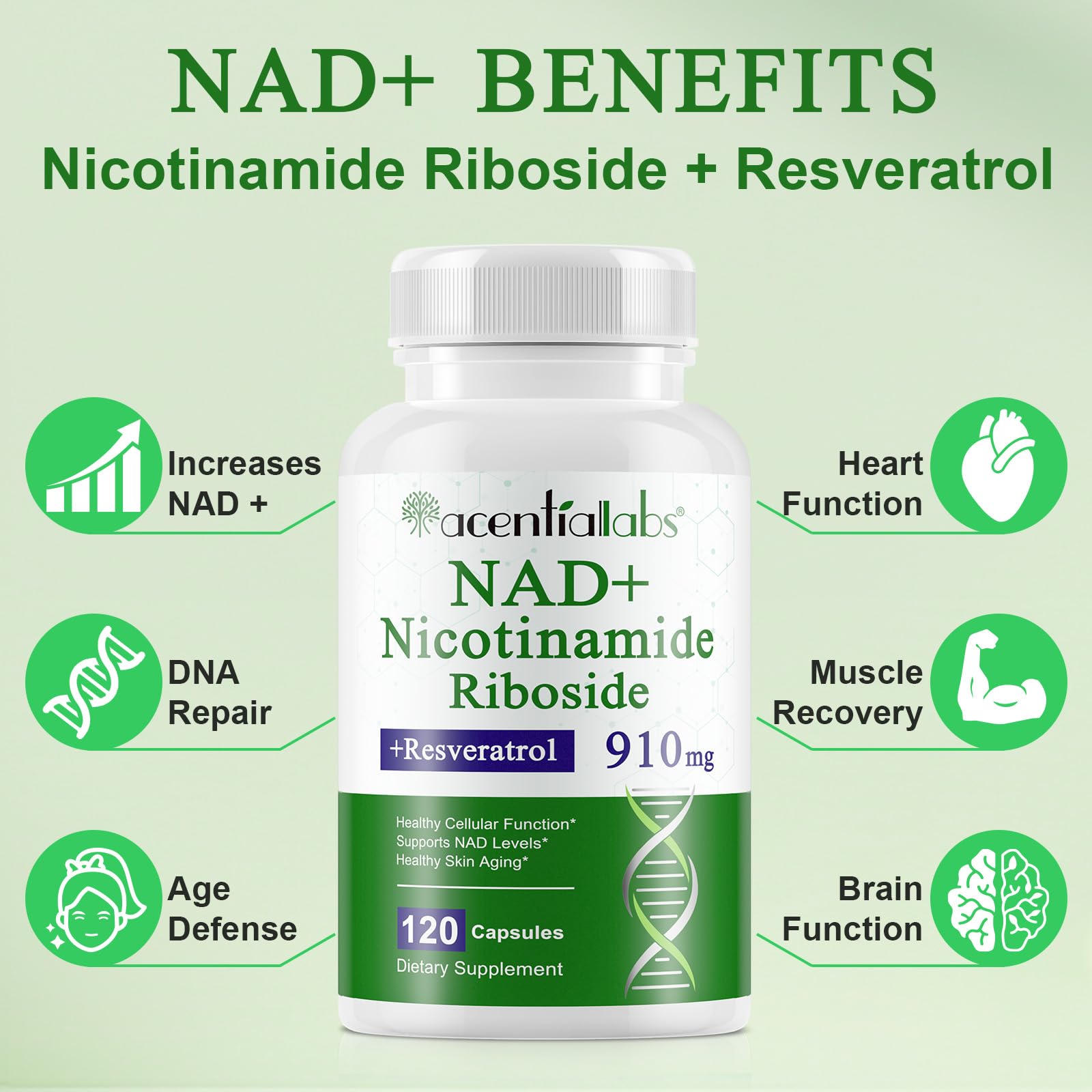NIFEISHI NAD pouring capsules for easy daily energy routine