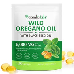 NIFEISHI Oil of Oregano Softgels bottle for daily supplement routine