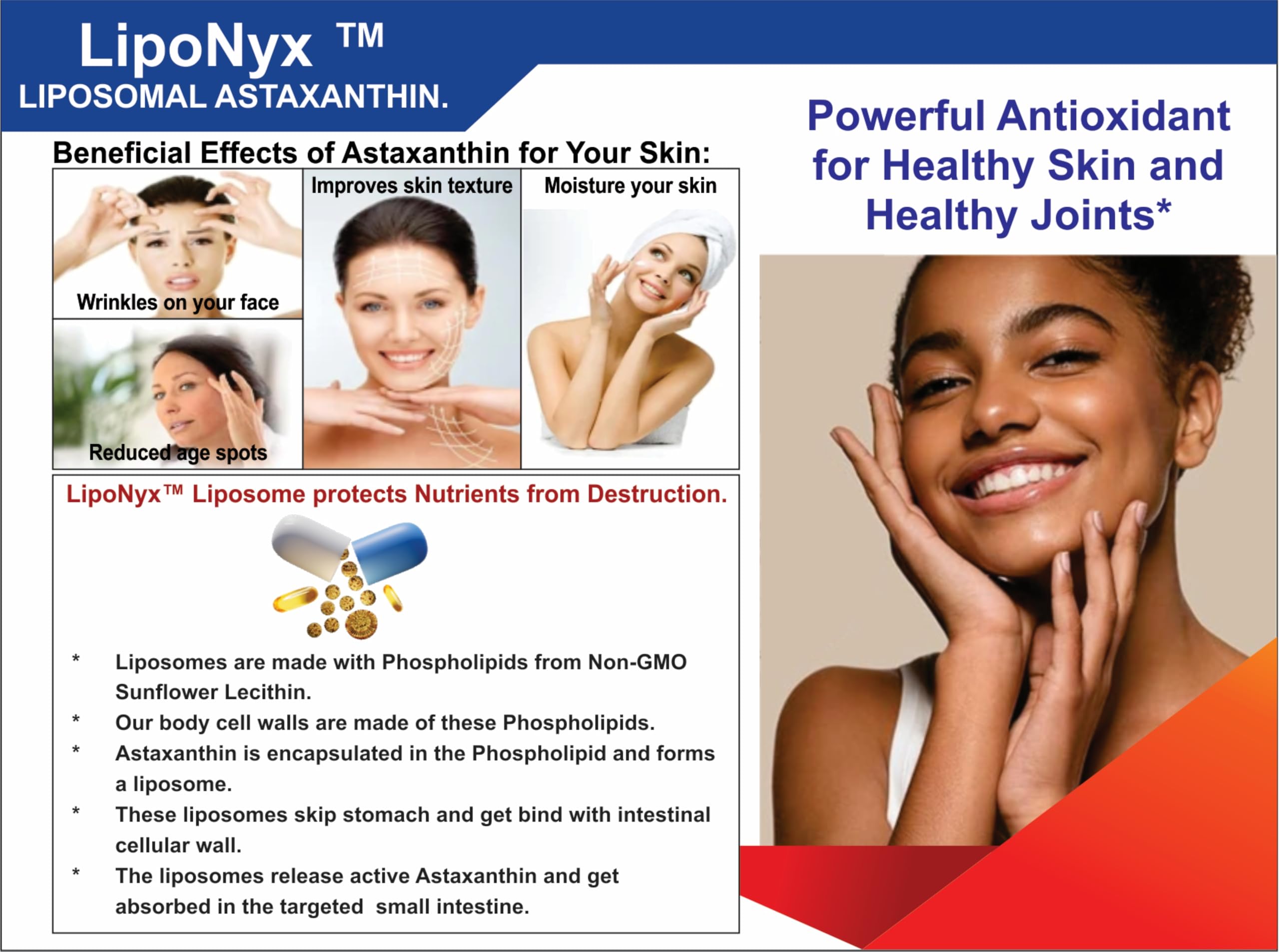 Nikoni Liposomal Astaxanthin and Krill Oil together for comprehensive support.