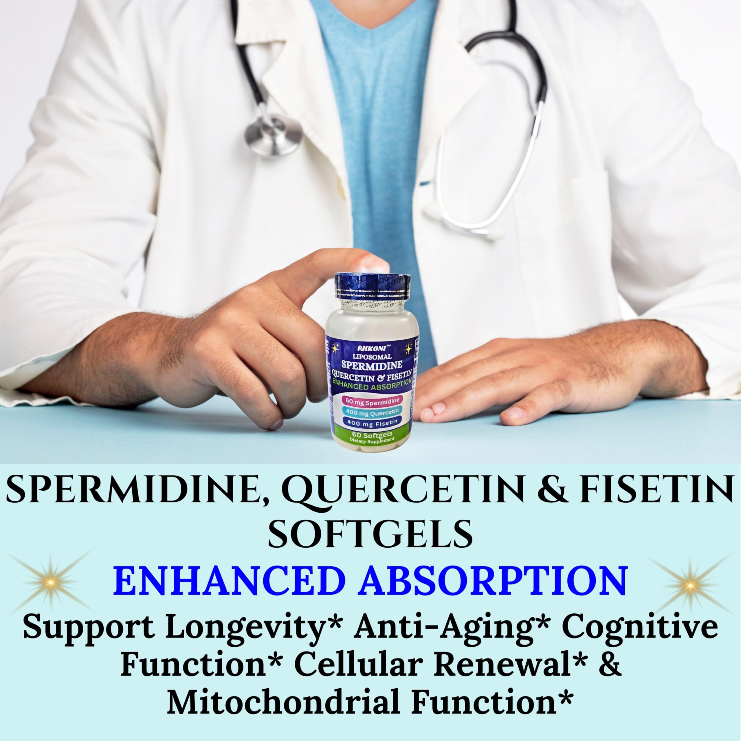 Nikoni Fisetin plant compound closeup suggests cognitive support potential.