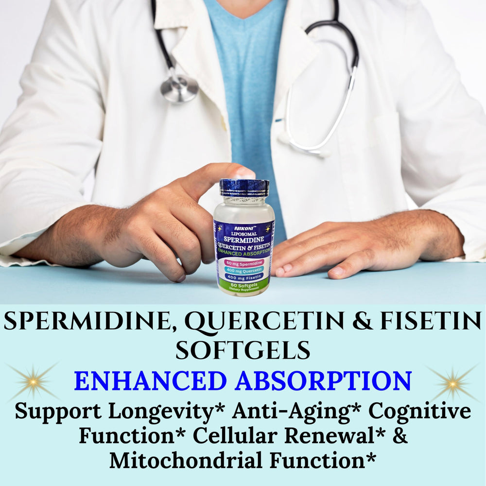 Nikoni Fisetin plant compound closeup suggests cognitive support potential.