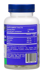 Nikoni Liposomal Spermidine label closeup emphasizes potent per-softgel content.