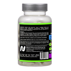 Nikoni magnesium ingredients panel showing nine forms and added vitamins.