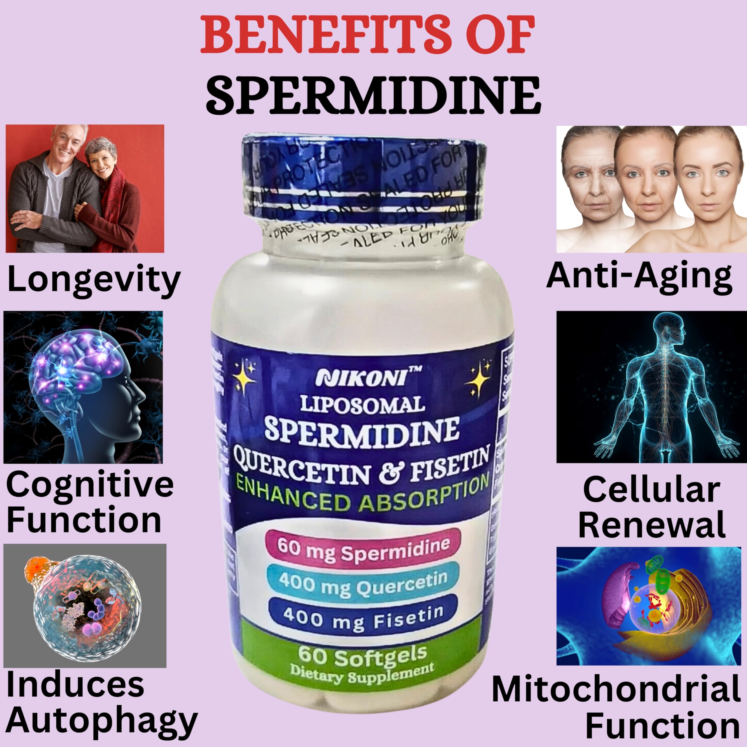 Nikoni Quercetin plant extract image highlights antioxidant-rich formulation.
