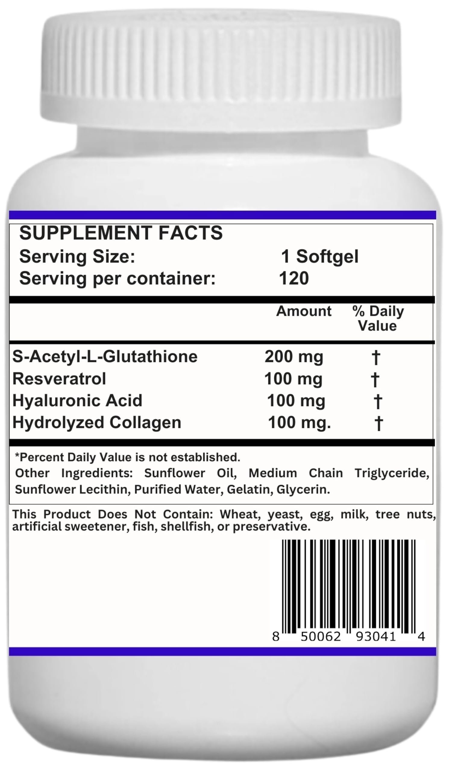 Nikoni softgels close-up shows vegan-friendly capsules for daily wellness.