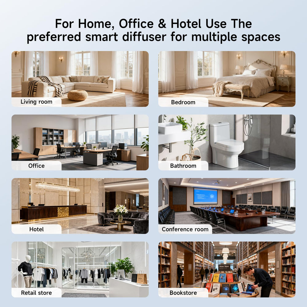 Stylish Nimin diffuser designed for modern home or office use