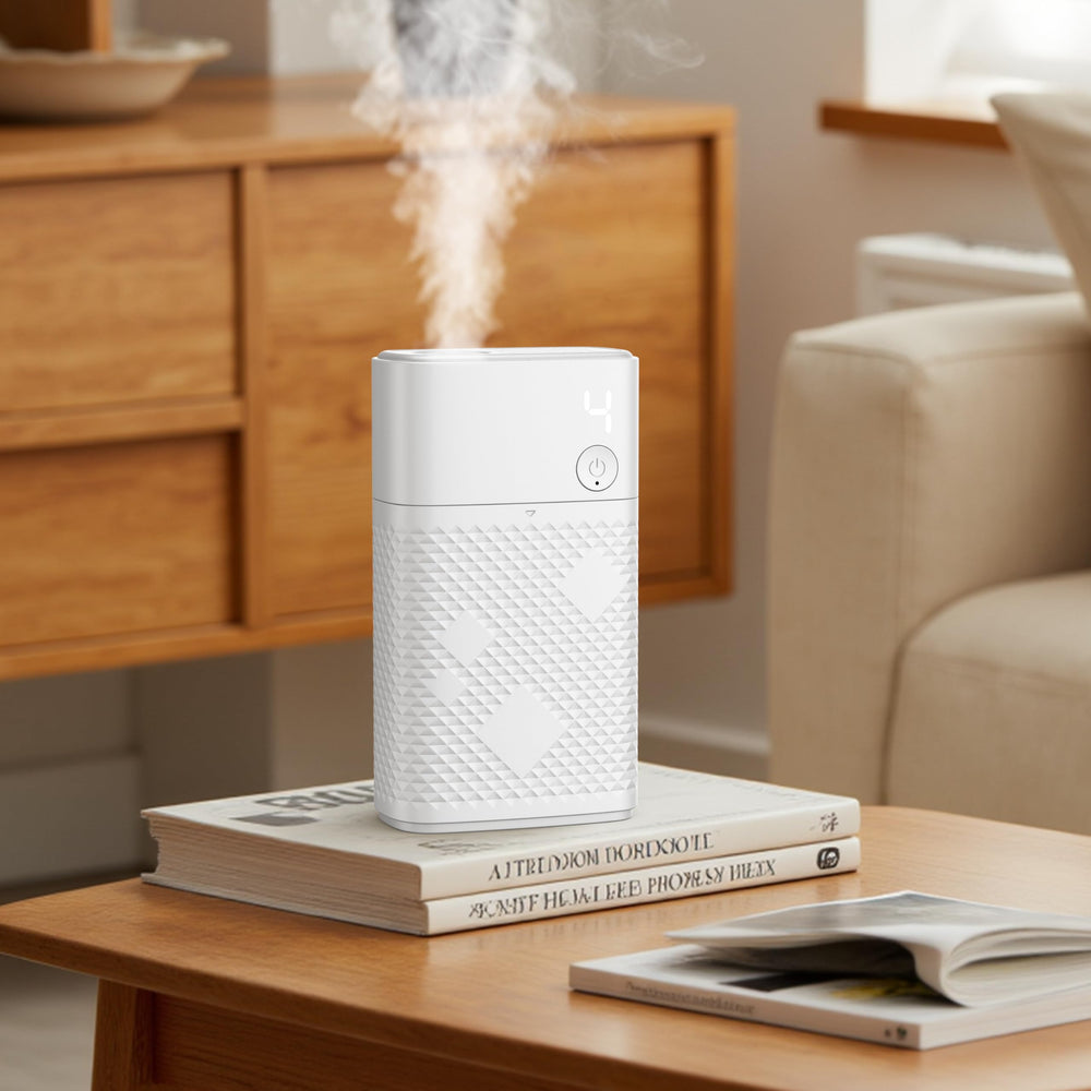 Nimin diffuser with wall mounting and tabletop flexibility