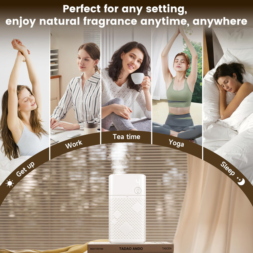 Nimin waterless diffuser design reducing cleanup and leaks