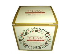 NINSAR Yew Essence Candle close-up with natural wax and clean burn.