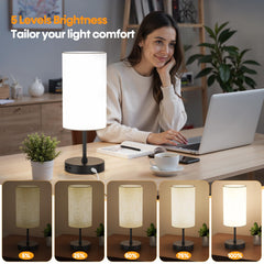 NIORSUN 360-degree illumination delivers even lighting for reading.