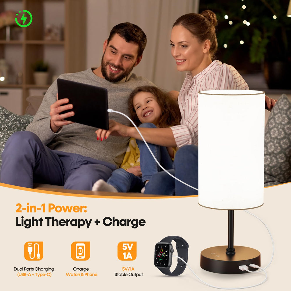 NIORSUN daylight lamp stepless dimming lets you tailor brightness.