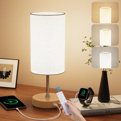 NIORSUN light therapy lamp with remote control for easy brightness and timer adjustments.