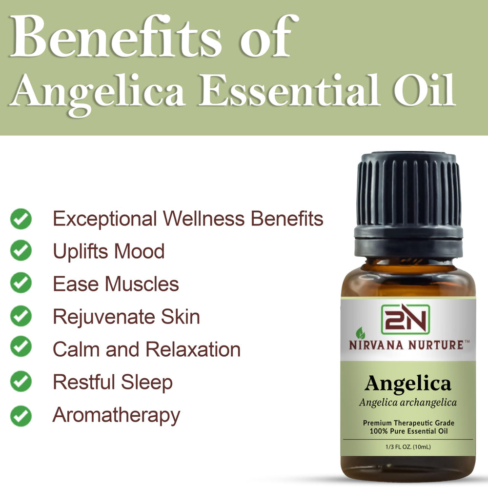 Nirvana Nurture Angelica essential oil diffuser setup creates calming ambience