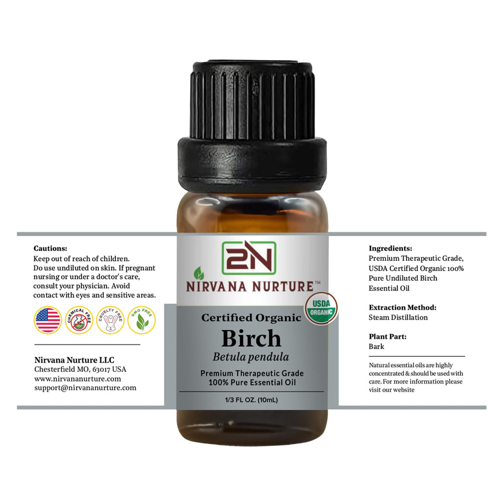 Nirvana Nurture Birch USDA Organic certification signals transparency and quality