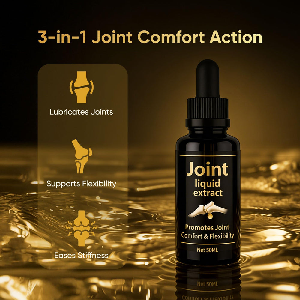 Nitidissima Joint Extract Liquid measure drops facilitates quick mixing into water.