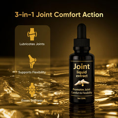 Nitidissima Joint Extract Liquid measure drops facilitates quick mixing into water.