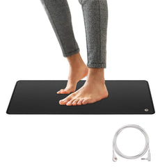 NIULAFR grounding mat on bed offers skin-friendly grounding for restful moments