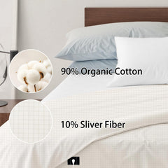 NIULAFR grounding sheets silver fiber detail highlights conductivity
