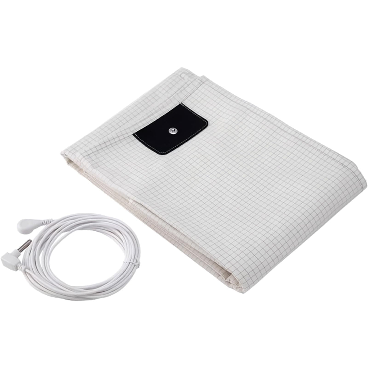 NIULAFR grounding sheets white 27x52 flat on bed for comfort