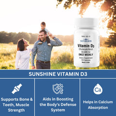 Nivagen Vitamin D3 capsules close-up showing smooth, easy-to-swallow pills.