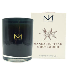 Niven Morgan Mandarin-Teak-Rosewood candle box for gifting and display