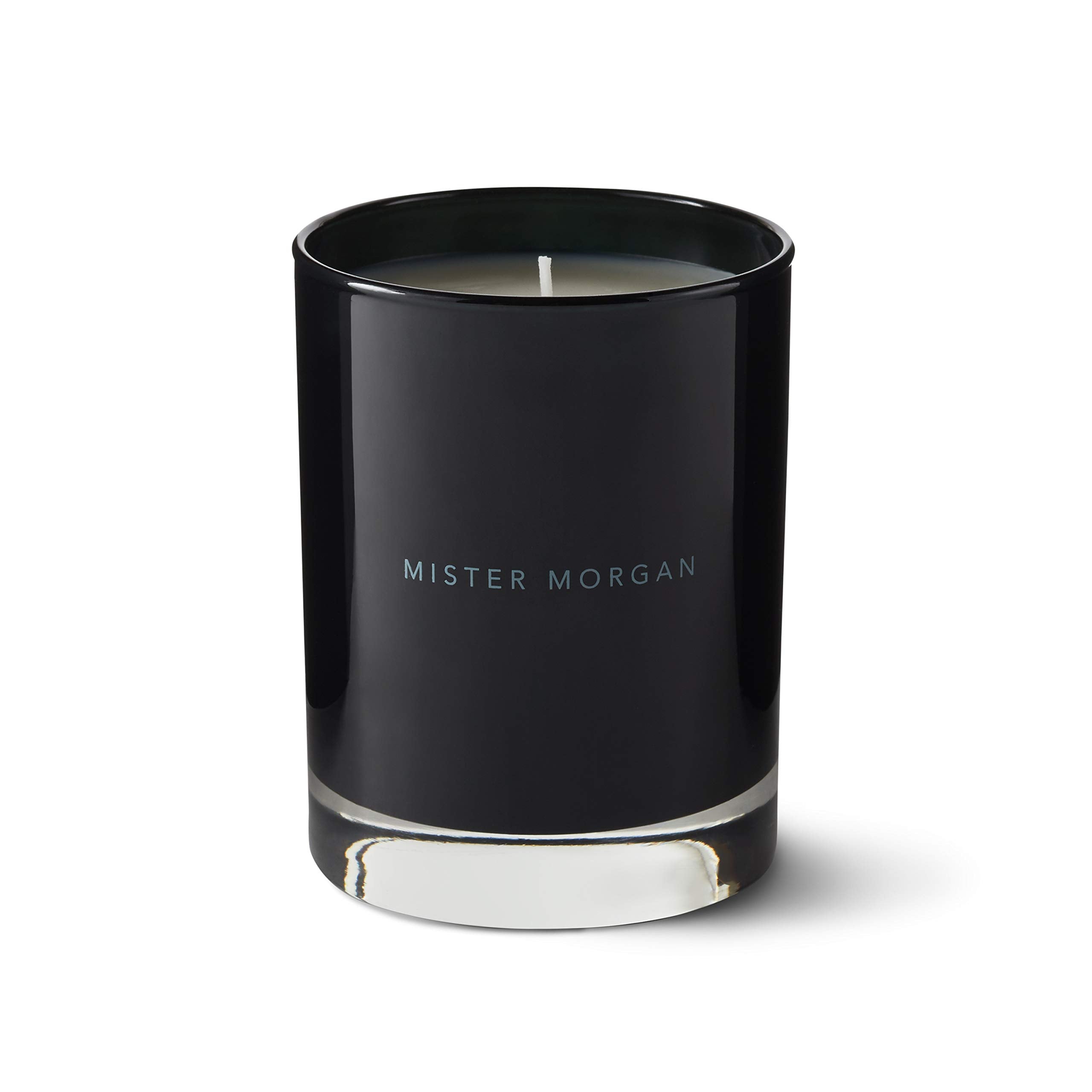 Mister Morgan Paris Blue Cypress and Absinthe candle jar evokes Parisian ambiance