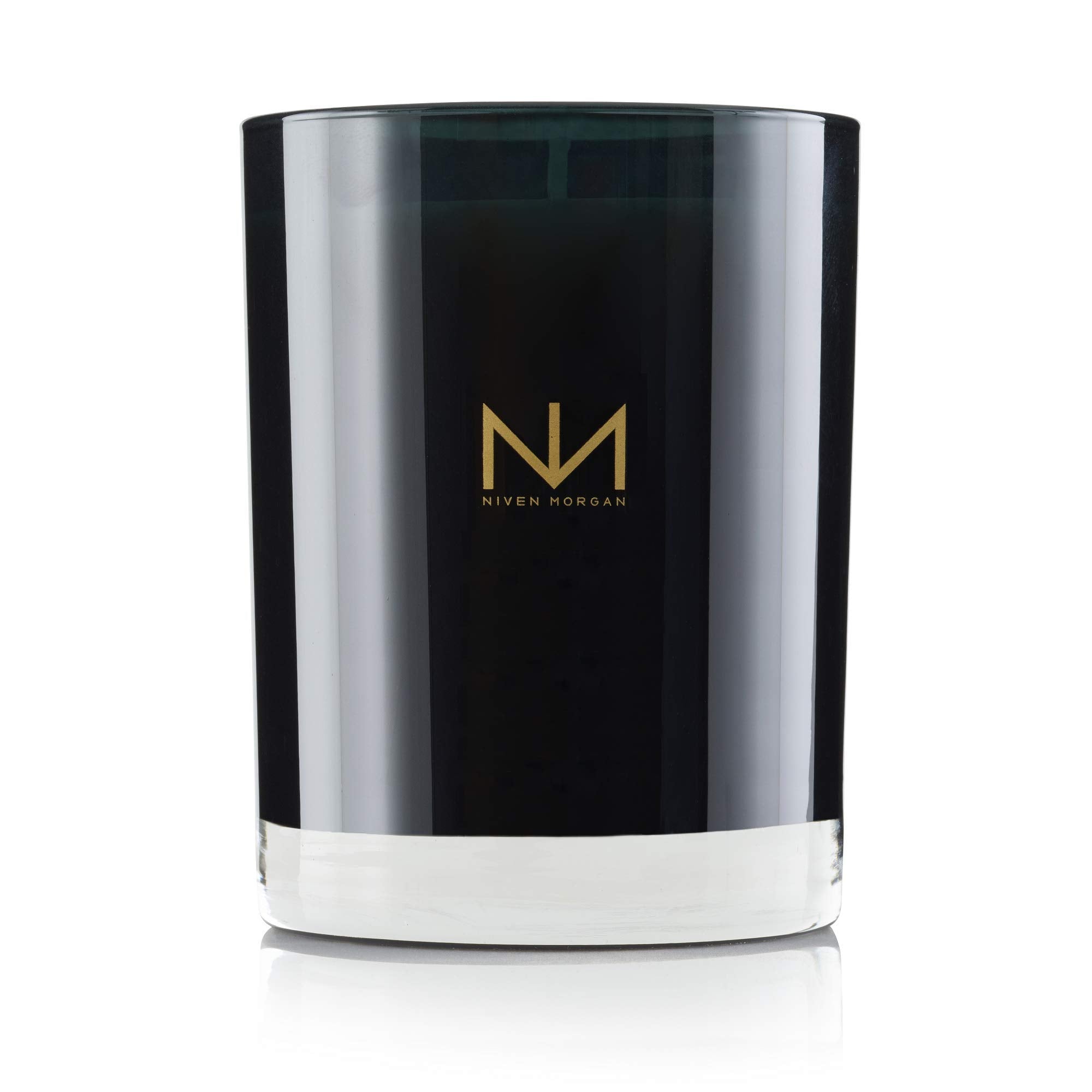 Niven Morgan Whitewood Sea Salt candle packaging display suggests a thoughtful gift option.