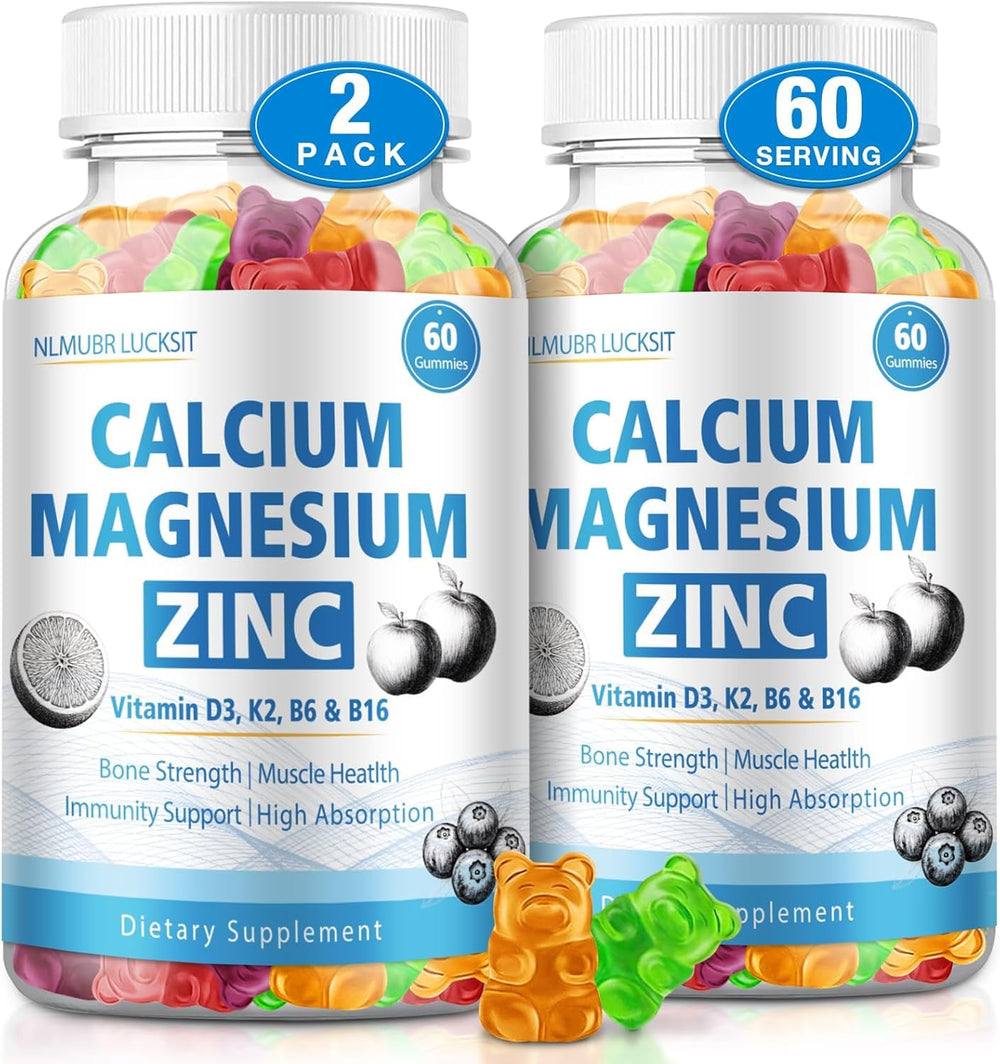 Daily-use guidance for adults taking NLMUBR LUCKSIT calcium gummies.