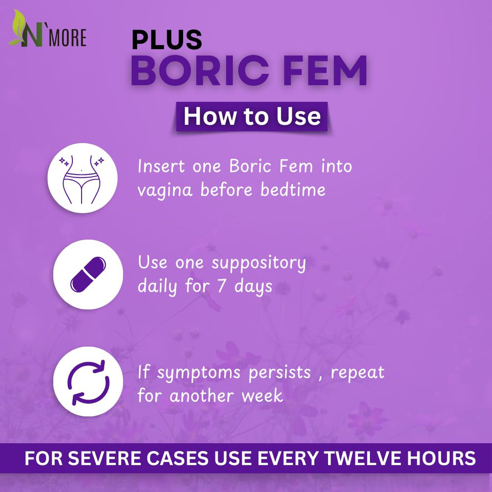 N'More pH balance support helps maintain natural vaginal acidity.
