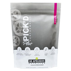 No Apologies Nutrition Pick’d Performance Plus bottle ready for hydration during training.
