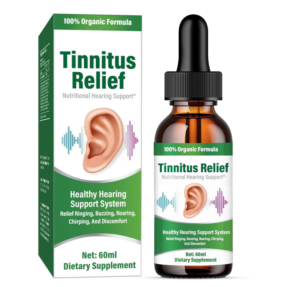 NOBA Tinnitus Drops precise dropper for quick, targeted ear relief.