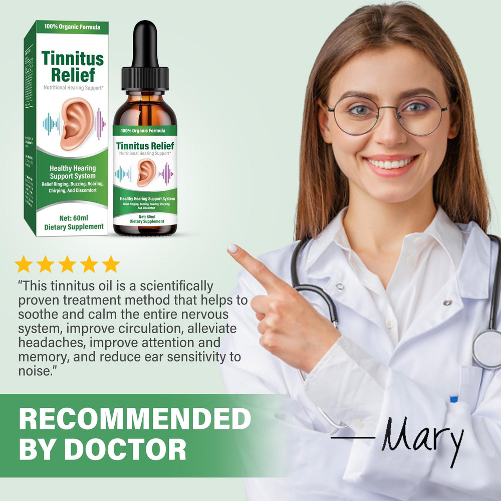 NOBA Tinnitus Drops nourishes ear health with ginseng and glycerin.