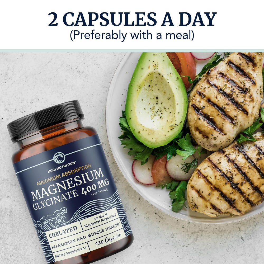 Capsules in hand illustrate portable daily supplement routine.