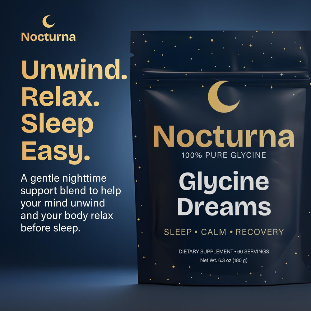 Nocturna Glycine Dreams serving scoop measures 3g for evening use.