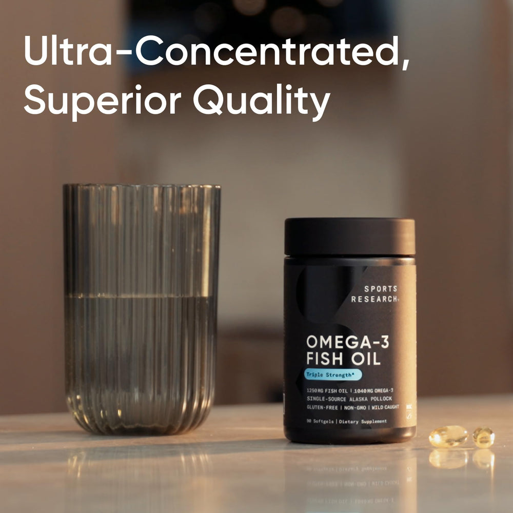 Sports Research Omega-3 non-GMO and soy-free label icon