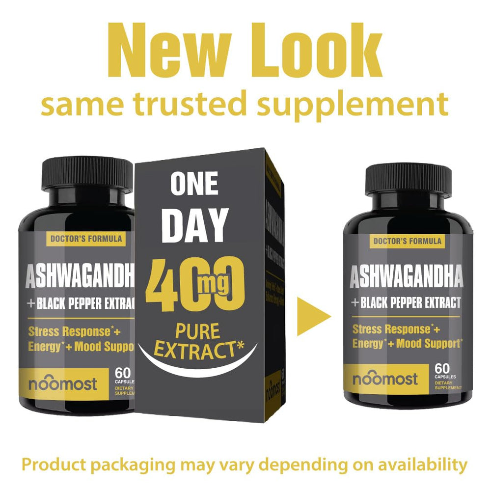 NooMost product packaging and bottle shown in lifestyle arrangement.