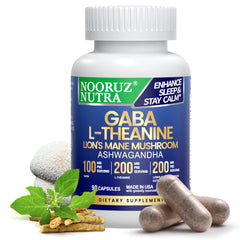 NOORUZ Lions Mane capsules for daily focus and sustained energy.