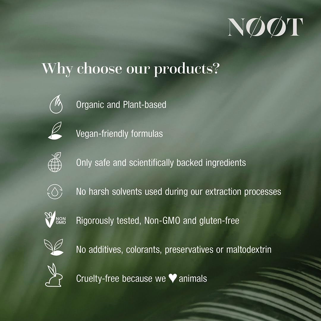 NOOT CoQ10 graphic emphasizes ubiquinol absorption boost